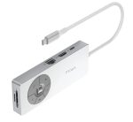 Pawa 8-in-1 Type-C Multimedia Hub with PD 100W – PW-THUB8124 | USB-C Docking Station, Price in Oman Muscat