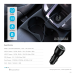 Pawa Dual Port Car Charger in Oman – 51W Fast PD + QC Charging - Image 4
