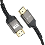Pawa El Caro Series HDMI to HDMI 4K Cable (ELHD4K2M) – 2M Nylon Braided, HDMI 2.0, 18Gbps High-Speed Transmission,