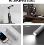 Pawa Flare 4-in-1 Foldable Table Lamp (F4TF23 / PW-F4TF23) — 5000mAh USB-C, Powerbank, Torch & Phone-Stand - Image 5