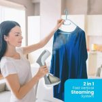 Pawa Handy Garment Steamer 1300W (GHS231) – Quick Heat-Up, 260ml Tank, Dual-Use Design - Image 2