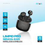 Pawa Limpid Pro Wireless Earbuds in Oman – Comfortable Semi-In-Ear Sound - Image 2