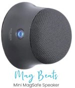 Pawa MagNets BTSP MG2 – Tiny But Loud Magnetic Bluetooth Speaker with 3W Output, 300mAh Battery, and FM Function,