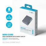 Pawa Mini Cube 10000mAh Powerbank with Smart Display (PBMC10DS) – Compact & Portable Charging - Image 3