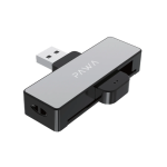 Pawa Mini Portable Smart ID Card Reader + USB-C Connector PWATCDR121 – Compact Smart Card Reader for Smartphones & PCs (Price In Oman)