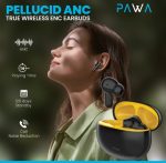 Pawa Pellucid PW-TWSPNC59 True Wireless Earbuds with ANC – Bluetooth 5.0 Noise Cancelling Wireless Headphones | - Image 3