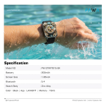 Pawa Pulse Smart Watch 1.85 Inch Display in Oman – HD Fitness Smartwatch - Image 4