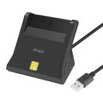 Pawa Single Slot Smart ID Card Reader – PWATCDR110 (USB CCID) –