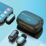 Pawa Travel Vlogging Kit + Dual Mix & Selfie Stick PW-SLST6015 – Selfie Tripod, Wireless Mic, 360° Rotation – - Image 2