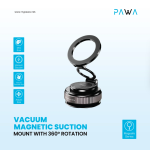 Pawa Vacuum Magnetic Suction Mount in Oman – 360° Rotation Strong Hold - Image 2