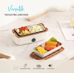 PAWA Versatile Electric Lunch Box 1L (VELVC1L) 300W, Vacuum Preservation, Stainless Steel - Image 4