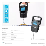 Pawa Voyager Digital Luggage Scale LGSC 50KG – Portable Travel Baggage Weight Checker (Price In Oman) - Image 4