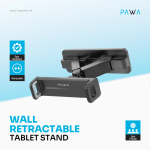 Pawa Wall Retractable Tablet Stand CMTBMBK1 – Universal Adjustable Wall Mount for Tablets - Price in Oman - Image 2