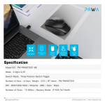 Pawa Wireless Bluetooth Mouse in Oman – 2.4GHz Dual Mode Precision Control - Image 4