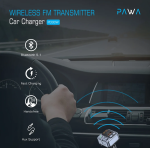 Pawa Wireless FM Transmitter Car Charger (16PD30) — Bluetooth, PD30W Fast Charging, Dual USB - Image 4