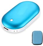 Pebble Hand Warmer – Portable USB Rechargeable Electric Heater with Power Bank Function