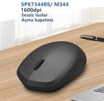Philips M344 Wireless Optical Mouse – 2.4GHz, 1000 DPI, Ergonomic Design, 10m Range, - Image 2