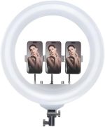 Plokama R45 18-Inch LED Soft Ring Light with Adjustable Brightness, Color Temperature & Remote Control Best Price in Muscat Oman