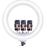 Plokama R56 22-Inch LED Soft Ring Light with RGB Modes, Adjustable Brightness & Remote Control Best Price In Muscat Oman
