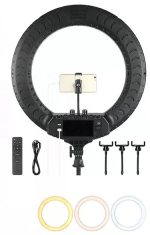 Plokama R56 22-Inch LED Soft Ring Light with RGB Modes, Adjustable Brightness & Remote Control Best Price In Muscat Oman - Image 3