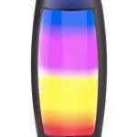 Popo PS1 Wireless Bluetooth Speaker with Colorful RGB Light – Compact Design, 3W Output, 400mAh Battery,