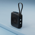 Porodo 10000mAh MagSafe Power Bank with Built-in Type-C & Lightning Cables, 20W PD, 15W Wireless Charging, - Image 3