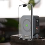 Porodo 10000mAh MagSafe Wireless Power Bank with Built-in USB-C & Lightning Cables – 20W PD Fast Charging Best Price Muscat Oman - Image 4