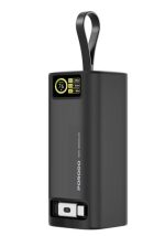 Porodo 20000mAh 130W Power Bank PB 066 with 1M Retractable Type-C Cable – Fast Charging for Laptops & Smartphones,