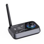 Porodo 3-in-1 Bluetooth Audio Transmitter & Receiver (PD-3IN1RTA-BK) — Bluetooth 5.0, Fast Pairing, Auto Reconnect