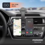 Porodo 360° Rotatable Car Two Phone Holder PDNB420THBK – Dual Phone Mount for Car Dashboard & Windscreen (Price In Oman) - Image 7