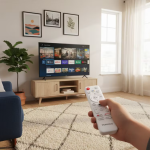 Porodo 4K Android Smart Streaming TV Stick PDH313 – Plug & Play HDMI 4K@60fps, Android 14, Google Assistant (Price In Oman) - Image 2