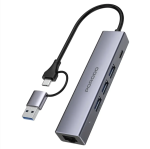 Porodo 5-in-1 Multi Port PD 100W PDIHRJ5GY – Brand New Multi Port in Oman