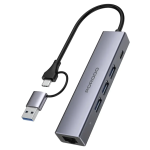 Porodo 5-in-1 Multi Port PD 100W PDIHRJ5GY – Brand New Multi Port in Oman