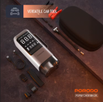 Porodo 6 in 1 Multifunction Jump Starter with Air Compressor & Power Bank PDP-CH091-BKGR – Car Emergency Tool - Price in Oman - Image 3