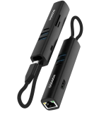 Porodo 8-in-1 Multi Port USB Hub 4K HDMI PD35038IN1BK – Multi Port USB Hub 4K HDMI in Oman