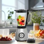 Porodo 800W Blender Grinder PD-LSBLGR-BK - 1.5L Glass Jug, SS Blades, 2 Speeds + Pulse - Image 4