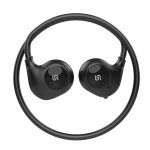 Porodo Air Conduction TWS Neckband with Touch Control, Bluetooth 5.2, 16mm Drivers - STF03N-BK