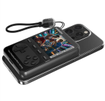 Porodo Arcade Volt 10000 mAh MagSafe Power Bank PDP XH002BK – 20 W Fast Charge, 15 W Wireless with Built-In Game Console - Image 3