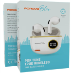 Porodo Blue Pop Tune PBSTS190 – True Wireless Earbuds with Deep Bass & Bluetooth 5.4 (IPX4, Fast Type-C Charging) - Image 4