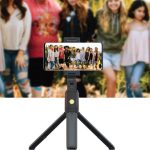 Porodo Bluetooth Selfie Stick with Tripod & Detachable Remote – PD-UBTSV3-BK - Image 5
