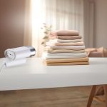 Porodo Compact Folding Garment Steamer 1200W – 120ml Detachable Tank, Continuous Steam, Travel-Friendly Design, - Image 3