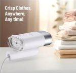 Porodo Compact Folding Garment Steamer 1200W – 120ml Detachable Tank, Continuous Steam, Travel-Friendly Design, - Image 4