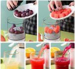 Porodo Cordless Lifestyle Juicer PD-LSSJ45-WH – Portable 200ml Rechargeable Juicer with 1300mAh Battery and 360° Grinding - Image 3