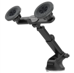 Porodo Dax-L Dual MagSafe Car Phone Mount in Oman – Adjustable Telescopic Arm Grip