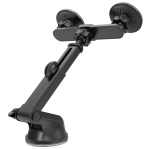 Porodo Dax-L Dual MagSafe Car Phone Mount in Oman – Adjustable Telescopic Arm Grip - Image 2