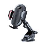Porodo Dual Mount Phone Holder PD-AUSCRM – Suction & Air Vent Car Phone Mount,