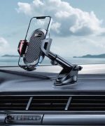Porodo Dual Mount Phone Holder PD-AUSCRM – Suction & Air Vent Car Phone Mount, - Image 3