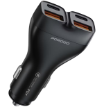 Porodo Dual Power 102 W Car Charger PDFWCH085 – Dual USB-C Fast Charging for Smart Devices