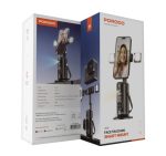 Porodo Face Tracking Smart Mount PD-HSM13 – 360° Auto Rotation, Gesture Control, Wireless Shutter, Detachable Fill Light, 1800mAh Battery, Type-C Charging, - Image 3