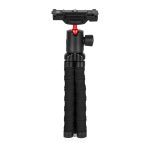 Porodo Flexible Versatile Tripod PD-TRPH-BK – 360° Panoramic Head, 1/4" Mount Screw, High-Density Foam Legs, Up to 2kg Load Capacity, - Image 3